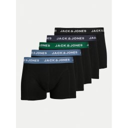 Jack & Jones Комплект боксерки 12254366 Черен