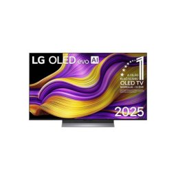 Телевизор LG OLED48G53LS, 48" UHD OLED evo, 4K (3840 x 2160), DVB-C/T2/S2, Full Cinema Screnn, Alpha 11 AI 4K, 120Hz Native (VRR 144Hz), ThinQ AI, HDR10, VRR, NVIDIA G-SYNC, AMD FreeSync, Dolby Vision, Dolby Atmos, Wi-Fi 6, Bluetooth, HDMI, USB, Airplay 2