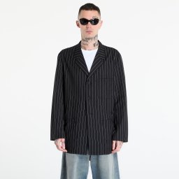 Яке Y-3 Pinstripe Refined Wool Chore Coat Black L