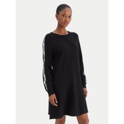 Liu Jo Sport Плетена рокля TF5288 MS63L Черен Regular Fit