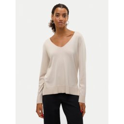 Vero Moda Блуза Silje 10320451 Бежов Loose Fit