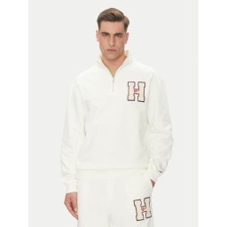 Tommy Jeans Суитшърт Towel Patch DM0DM21263 Екрю Regular Fit