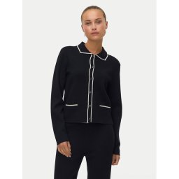 Vero Moda Кардиган Gold 10337626 Черен Regular Fit