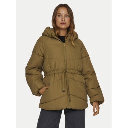 Vila Зимно яке Bumble 14098374 Кафяв Loose Fit