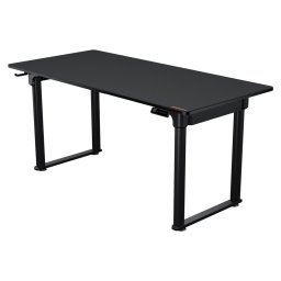 Гейминг бюро Cougar Gaming E-GRAV 160, 1600 x 750 x 15 mm, поставка за слушалки, регулиране на височината, черно
