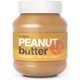 GymBeam Peanut Butter Crunchy 100% ядков крем 340 гр.