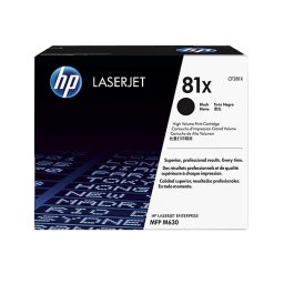 HP 81X High Yield Black Original LaserJet Toner Cartridge