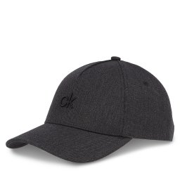 Шапка с козирка Calvin Klein Raised Embroidery K60K613118 Черен