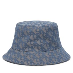 Капела Calvin Klein Logo Jacquard Bucket Hat LV04K5059G Син