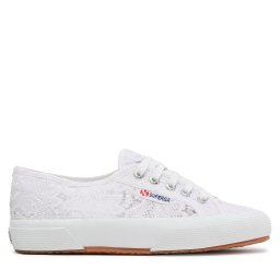 Кецове Superga 2750 Macrame S81219W Бял