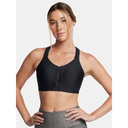 Women's bra Under Armour UA Infinity High Zip 2.0 Bra-BLK - Women's