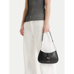 Guess Дамска чанта Carrie HWVG9 896180 Черен