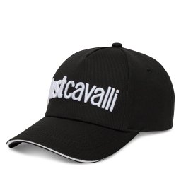 Шапка с козирка Just Cavalli 78RAZK30 ZG192 Черен