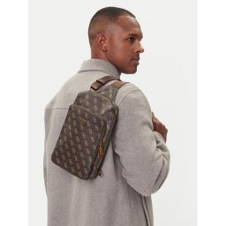 Guess Мъжка чантичка HMMILO P5226 Кафяв