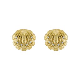 Guess Обици JUBE05 136JW Златист