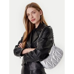 Дамска чанта Guess Aldina HWGY96 63170 Сребрист