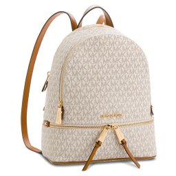 Раница MICHAEL Michael Kors Rhea Zip 30S7GEZB1B Бежов