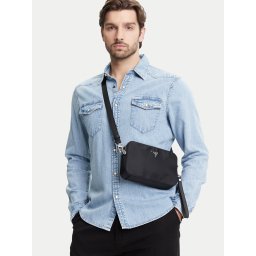 Мъжка чантичка Guess PMMINY P5245 Черен