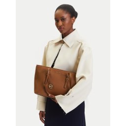 Дамска чанта MICHAEL Michael Kors Quinn 30T5GQNT2L Кафяв