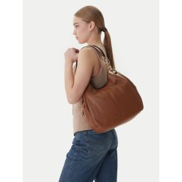 Дамска чанта MICHAEL Michael Kors Lillie 30T9G0LE3L Кафяв