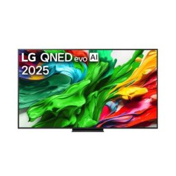 Телевизор LG 75QNED87A3B, 75" 4K QNED MiniLED HDR Smart TV, 100Hz, 3840x2160, DVB-T2/C/S2, A8 AI Processor 4K, HDR 10, webOS 25 ThinQ, FreeSync, VRR 120Hz, Multi View, 4K Upscaling, Wi-Fi 6, Voice Controll, Bluetooth 5.3, AirPlay 2, CI, HDMI eARC, SPDIF