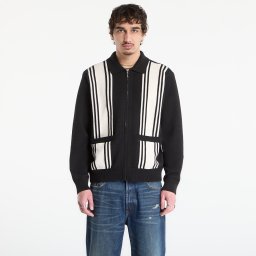 Пуловер OBEY Matt Zip Up Sweater Black Multi L