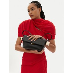 JACQUEMUS Дамска чанта Le Rond Carre 24H243BA383-3171 Черен