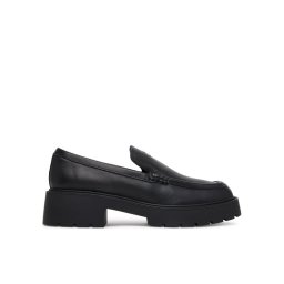 Calvin Klein Jeans лоуфъри с дебела подметка Chunky Cupsole Ru Patch Lth YW0YW01862 Черен