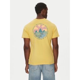 Billabong Тишърт Brightness Ss EBYZT00306 Жълт Regular Fit