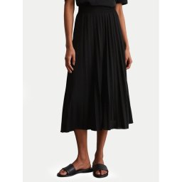 Marc O'Polo Плисирана пола 506 2123 18017 Черен Regular Fit