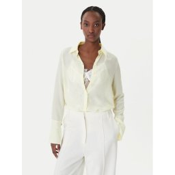 Patrizia Pepe Риза 8C0703/A156-Y478 Жълт Regular Fit