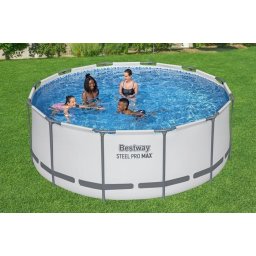 Басейн Bestway Steel Pro MAX 56420, O366 х 122 см с филтърна помпа