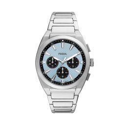 Часовник Fossil Everett Chronograph FS6105 Сребрист