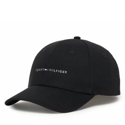 Шапка с козирка Tommy Hilfiger Th Foundation Hct 6 Panel Cap AM0AM14045 Черен