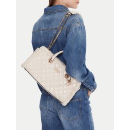 Дамска чанта Guess Cristi HWTG81 39090 Екрю