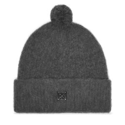 Шапка Calvin Klein Emblem Brushed LV04D8067G Сив