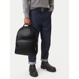 Раница Calvin Klein Webbing Strap Round Backpack LV04D3282G Черен