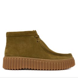 Зимни обувки Clarks Torhill Moss 26183872 Каки