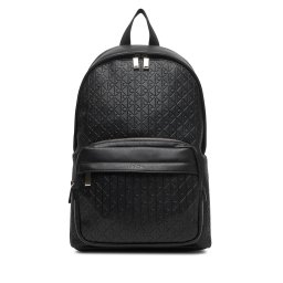 Раница Calvin Klein Emblem Emboss Round Backpack LV04D3202G Черен