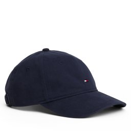 Шапка с козирка Tommy Hilfiger Th Flag Soft 6 Panel AW0AW17781 Тъмносин