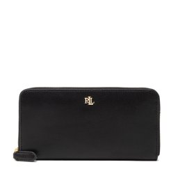 Портфейл LAUREN RALPH LAUREN Zip Cont Wlt 432876730003 Черен