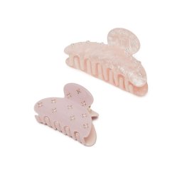 Pieces Комплект шноли за коса Pclala 2-Pack Hairshark 17156122 Розов