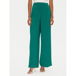 ONLY Текстилни панталони Leila 15338347 Зелен Wide Leg