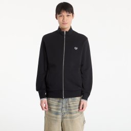 Суитшърт FRED PERRY Zip Through Sweatshirt Black XL