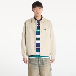 Яке FRED PERRY Twill Overshirt Oatmeal M
