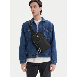 Guess Мъжка чантичка HMBEHN P5426 Черен