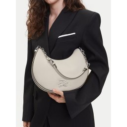 KARL LAGERFELD Дамска чанта A2W30019 Кремав