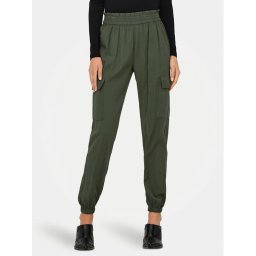 ONLY Джогъри Aris 15245364 Зелен Relaxed Fit