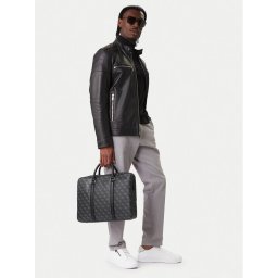 Guess Чанта за лаптоп HMMILO P6169 Черен