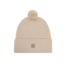 Calvin Klein Шапка Emblem Brushed LV04D8067G Бежов